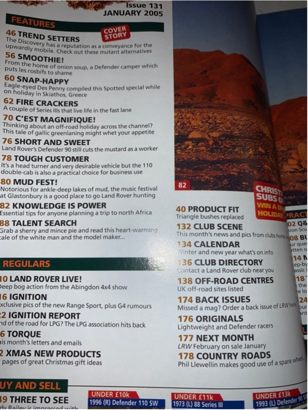 January 2005 Land Rover World Magazine - Picture 3 of 8